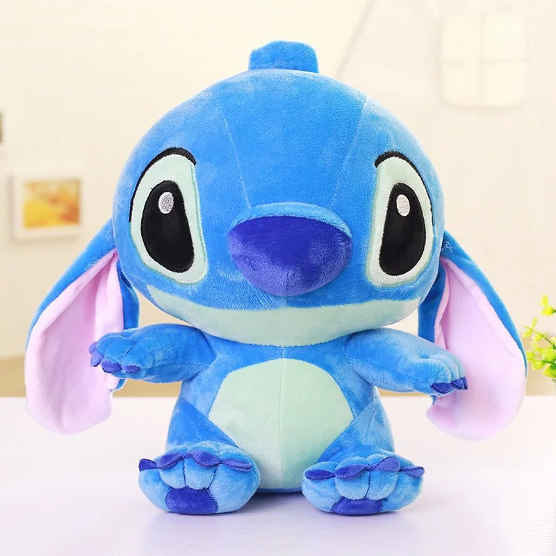 35-65 cm Aoger Lilo & Stitch Gefüllte Plüschpuppe Edition Stitch Rose Puppe Kreatives Kawaii Kissen Spielzeug Geburtstagsgeschenk für Mädchen Kinder