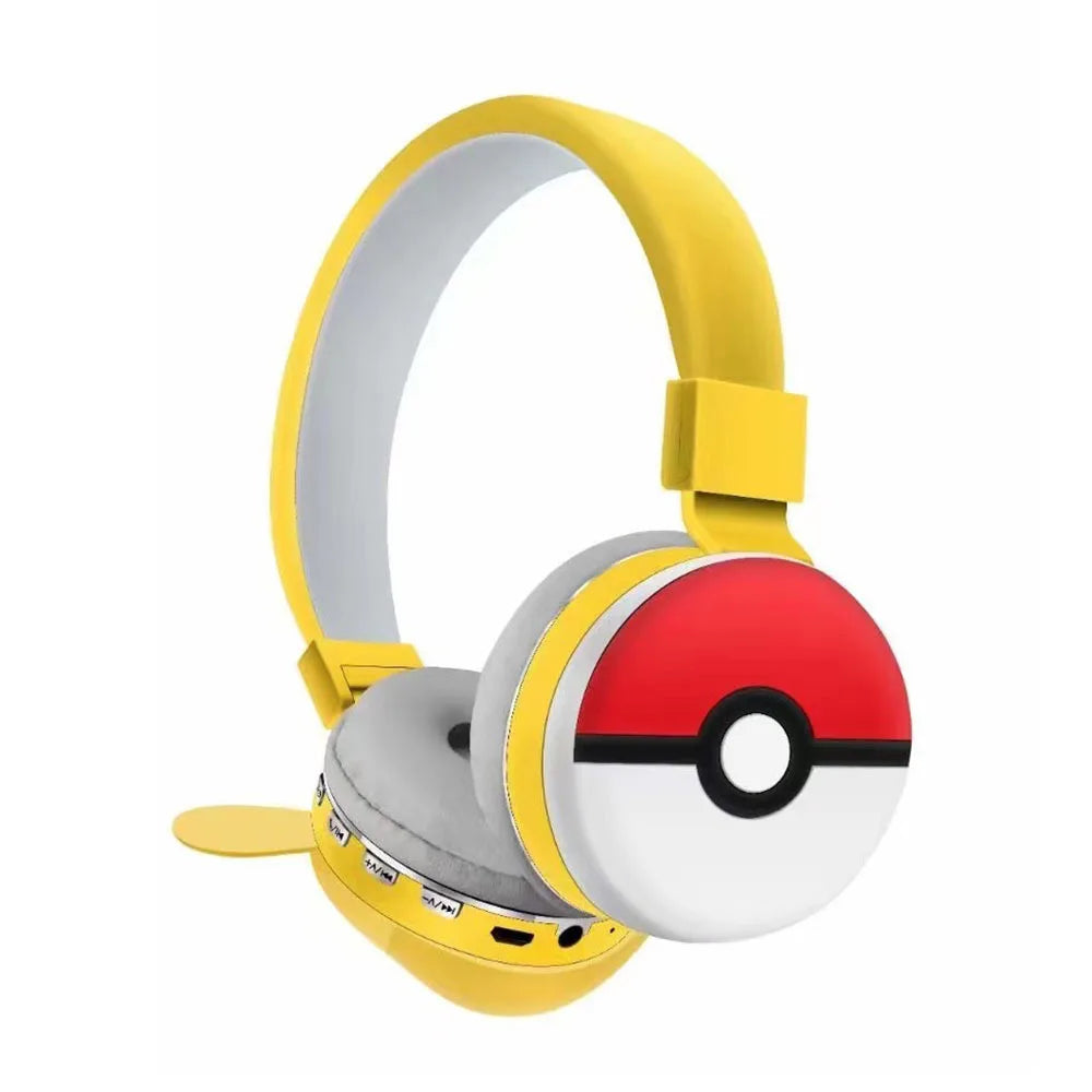 Anime Stitch Bluetooth Foldable Headphone Cartoon Cute Headset Stereo Cartoon Stitch Bluetooth Wireless Earphones Kids Gifts